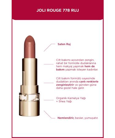 Clarins JOLI ROUGE 778 Lipstick