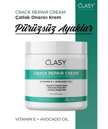 Clasy Care Clasy Cream Crack Repair Cream - Foot and Heel Crack Cream - Buy Online on GoSupps.com