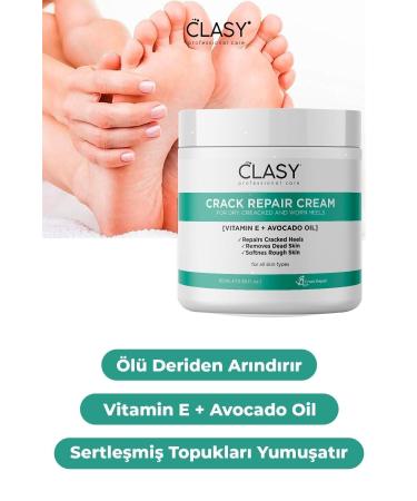 Clasy Care Clasy Cream Crack Repair Cream - Foot and Heel Crack Cream - Buy Online on GoSupps.com