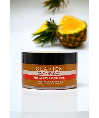 Clavien Pineapple Cocktail Sugar Body Scrub - Buy Online on GoSupps.com