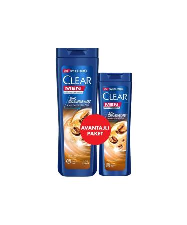 Clear Men Anti Hair Loss Shampoo Coffee Bean Extract 350 ml + 180 ml
