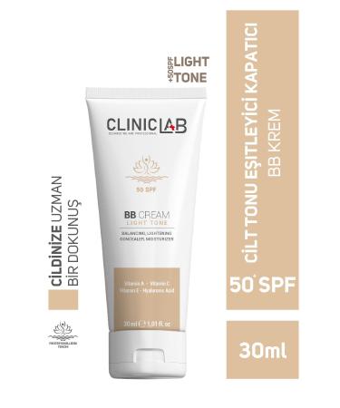 Cliniclab BB Cream 50+Spf Light Tone 30 ml - (Tube)
