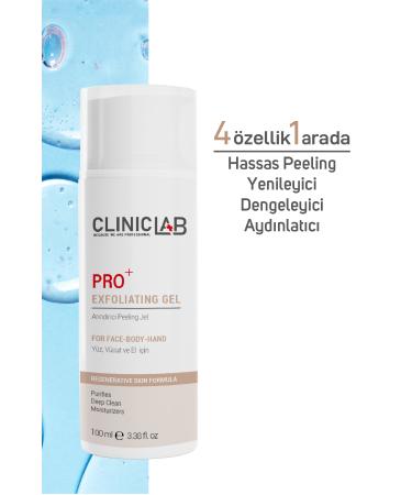 Cliniclab Pro Exfoliating Purifying Peeling Gel 100 ml - Buy Online on GoSupps.com