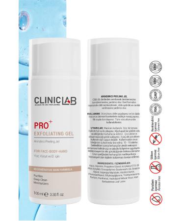 Cliniclab Pro Exfoliating Purifying Peeling Gel 100 ml - Buy Online on GoSupps.com