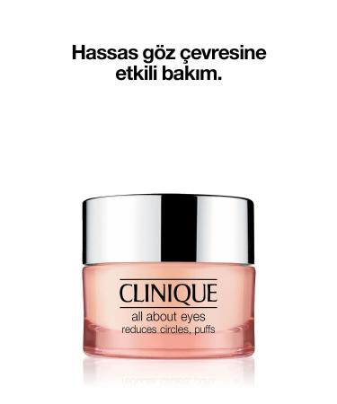 Clinique All About Eyes Anti-Fine Lines and Dark Circles Eye Care Cream 15 Ml