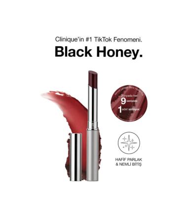 Clinique Almost Lipstick Honey Lipstick 1.9GM/.06OZ lightly shiny moist and natural Lip Balm