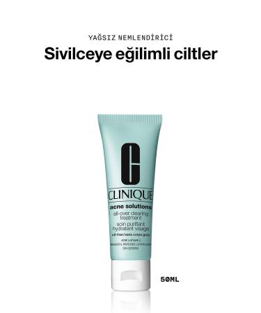 Clinique ANTI-BLEMISH SOLUTIONS OIL-FREE MOISTURIZER 50 ML KEYON3053