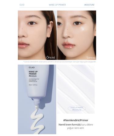 CLIO Long-Term Moisturizing Makeup Base Clio Wake Up Primer Moisture - Buy Online on GoSupps.com