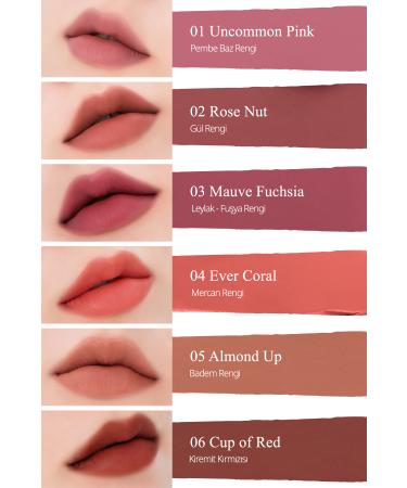 CLIO Soft Textured Light Matte Lipstick CLIO Chiffon Mood Lip (04 Ever Coral) - Buy Online on GoSupps.com