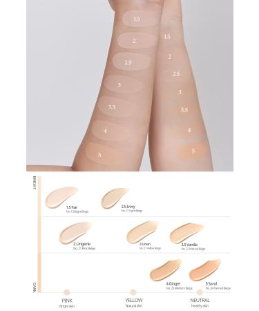 CLIO Permanent Concealer Cushion Kill Cover The New Foundation Cushion Refill (5 SAND) Spf50 Pa - Buy Online on GoSupps.com
