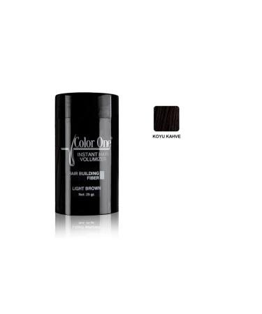 Color One 25 gr Dark Brown Hair Powder New Production
