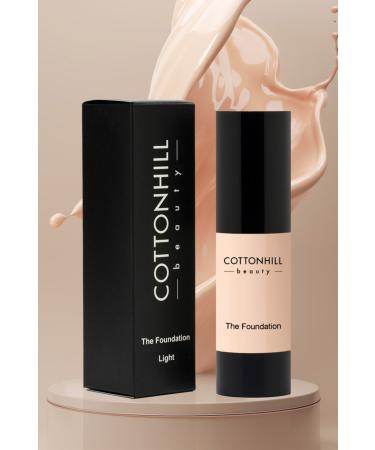 Cottonhill Beauty The Foundation - Concealer Foundation Light 30 ml