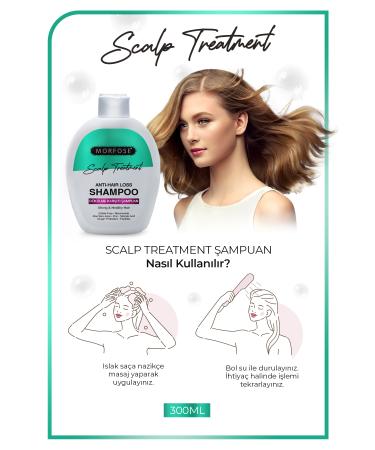 Morfose Scalp Treatment Anti-Hair Loss Shampoo 300 ml - Buy Online on GoSupps.com