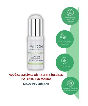 DALTON MARINE COSMETICS Acne Drying Concentrate Serum for Oily Acne Skin in 1 Night