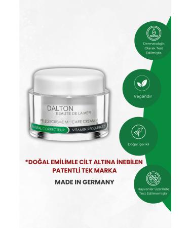 DALTON MARINE COSMETICS Renewing Protective and Repairing Vitamin Natural Correcteur Intensive Care Cream for Damaged Skin