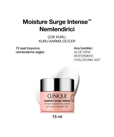 Clinique Moisture Surge Intense 72 Hour Moisturizer with Moisture Protection Technology 15 ml 192333042786 79628