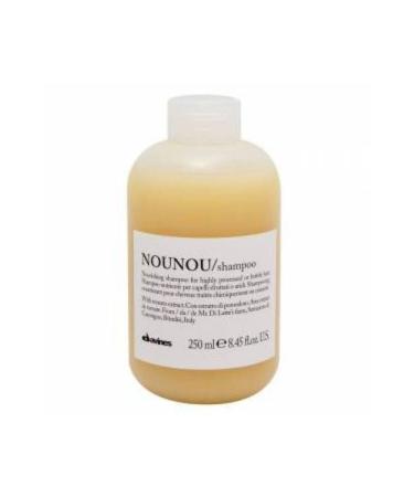 Davines Nounou Shampoo for Chemically Treated Hair Such as Perm Straightening Dye Highlights 250 Ml