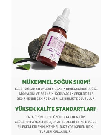 Tala Grape Seed Oil 0 Pure And Natural Cold Pressed 20 Ml - Buy Online on GoSupps.com