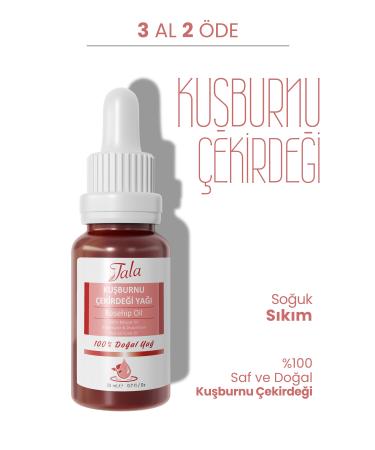 Tala Rosehip Seed Oil 0 Pure and Natural Cold Pressed 20 Ml