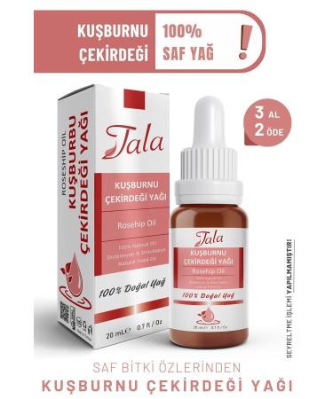 Tala Rosehip Seed Oil 0 Pure and Natural Cold Pressed 20 Ml - Buy Online on GoSupps.com