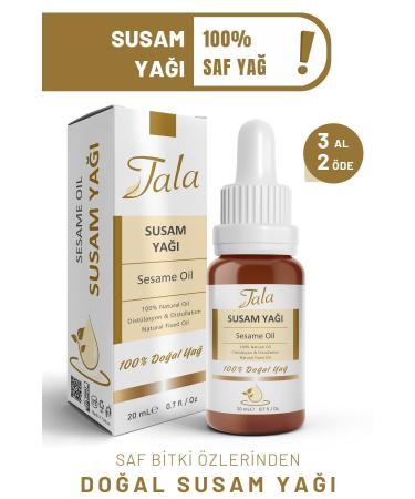 Tala Sesame Oil 0 Pure And Natural Cold Pressed 20 Ml - Buy Online on GoSupps.com
