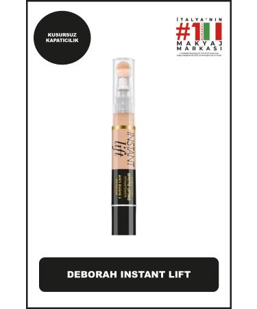 Deborah Milano Instant Lift Concealer No: 02 Beige