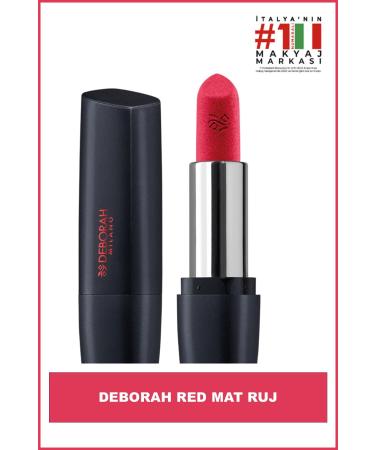 Deborah Milano Red No: 01 Blooming Pink Matte Lipstick