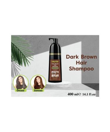 DEKSE Dark Brown Hair Shampoo 400 ml Hair Shampoo Dark Brown
