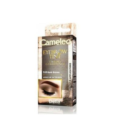 Delia Cameleo Eyebrow & Eyelash Dye 3.0 Dark Brown Dark Brown