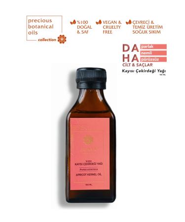 Densa Essential 0 Pure Apricot Kernel Oil Cold Pressed 100 Ml