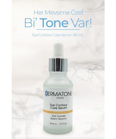 DERMATONE Eye Contour Care Serum | Anti-Puffiness and Dark Circle Brightening Caffeine Under-Eye Serum