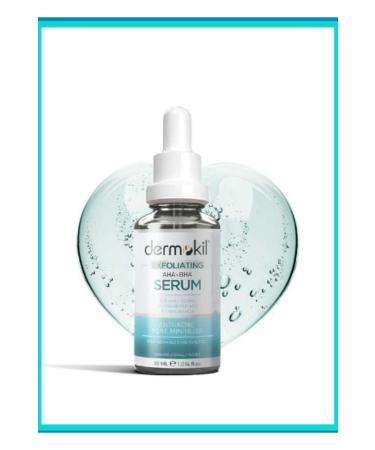Dermokil Exfoliating Aha+Bha Niacinamide Serum for Acne and Pimple Skin 30 ml - Buy Online on GoSupps.com