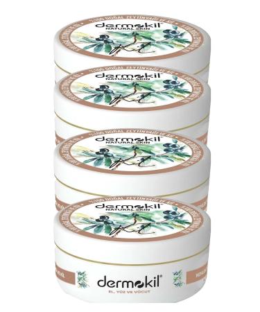 Dermokil DERMOKIL HAND AND FACE CARE CREAM OLIVE OIL 300ML X 4 PIECES