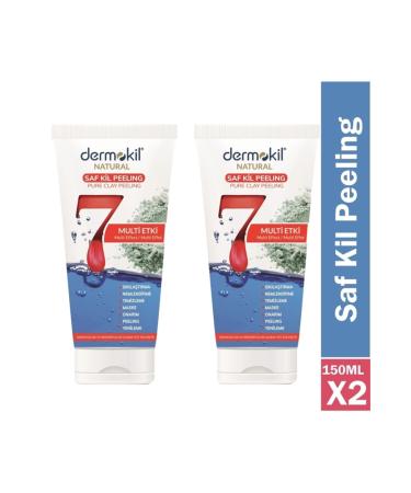 Dermokil Natural Pure 7 Effective Care Cure 150 Ml X 2 Pieces