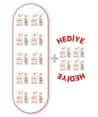 Dermomed Dermo-med Plus Multivitamin 120 Tablets (10 PIECES + 4 GIFTS)
