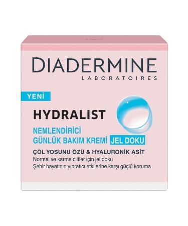 Diadermine Hydralist Moisturizing Daily Care Cream Gel Texture 50ml