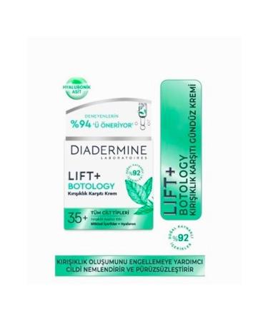 Diadermine Lift+ Botology Anti-Wrinkle 35+ Daytime Face Care Cream for All Skin Types 50 ml