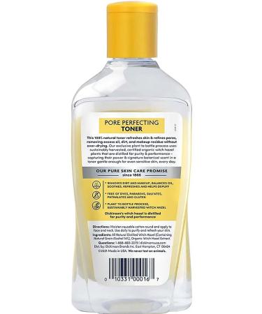 Dickinsons Witch Hazel Pore Cleansing Toner 473 ml 010331000167 - Buy Online on GoSupps.com