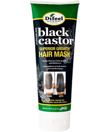 Difeel Jamaican Black Castor Hair Mask for Slow Growing Hair 236ml