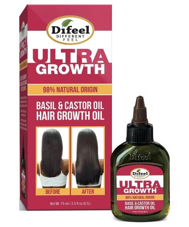 Difeel Ultra Growth Hair Care Oil for Slow Growing Hair 75ml