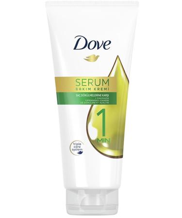 Dove Anti Hair Loss 1min Super Hair Care Cream 170ml 1 Pack (1 X 170 Ml)