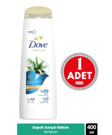 Dove Ultra Care Hair Care Shampoo Anti-Dandruff Care Aloe Vera 400 ml 1 Piece