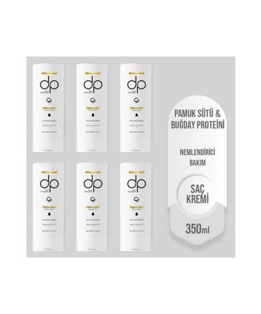 DP Daily Perfection Cotton Milk Wheat Protein Hair Care Cream 350 ml x 6 pieces