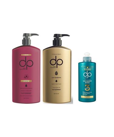DP Daily Perfection St. John's Wort Oil-Pine Turpentine Salt-Free Shampoo 500 Ml + Hair Care Cure 200 Ml