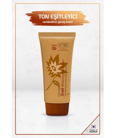 DR. CELLIO Brightening Effect Spf50 Pa Uva/uvb Sunscreen Cream Containing Snail Essence Made In Korea