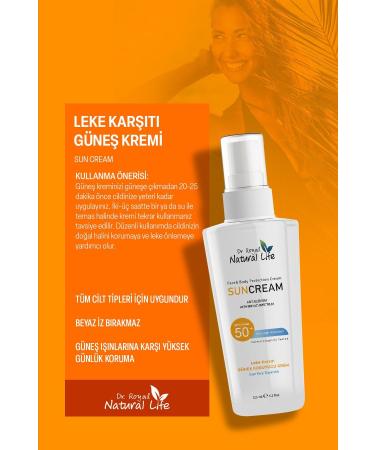 Dr.Royal Natural Life Face and Body Anti-Spot Brightening Spf50+ Summer and Winter Sun Cream 125 Ml - Buy Online on GoSupps.com