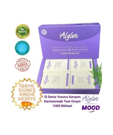 DR.ALGLER Algae Peeling Face Peeling Skin Care Algae Mask Skin Peeling Stain Acne Pimple 5 Uses