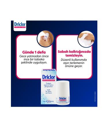Driclor Anti Perspirant Roll On 20 ml X 2 Pieces - Buy Online on GoSupps.com