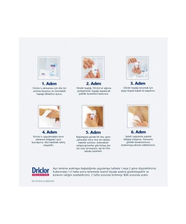 Driclor Anti-Perspirant Roll On 20 Ml - 10 Pieces - Buy Online on GoSupps.com