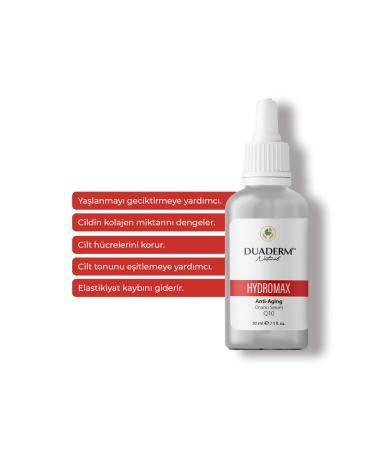 Duaderm A Powerful Anti-Aging Natural Q10 Repair Serum Antiaging 30 Ml - Buy Online on GoSupps.com